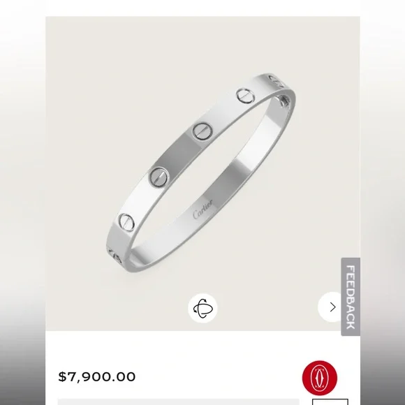 Cartier new screw system top